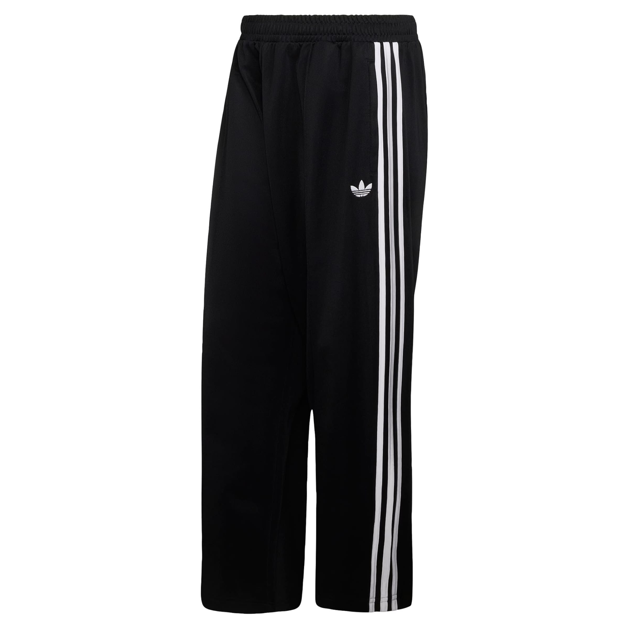ADIDAS ORIGINALS Wide Leg Hose in Schwarz: Vorderseite
