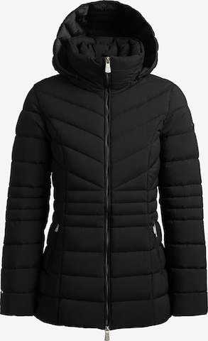 Veste d’hiver ' DALETT' khujo en noir : devant
