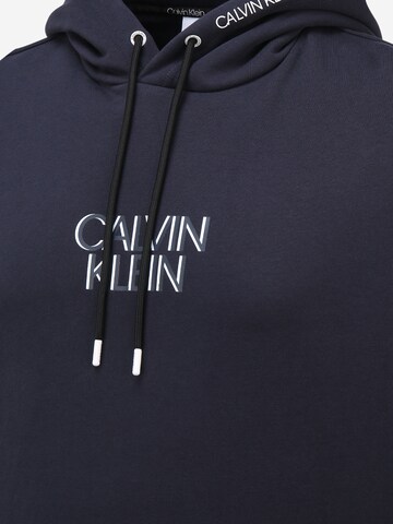 Sweat-shirt Calvin Klein Big & Tall en bleu