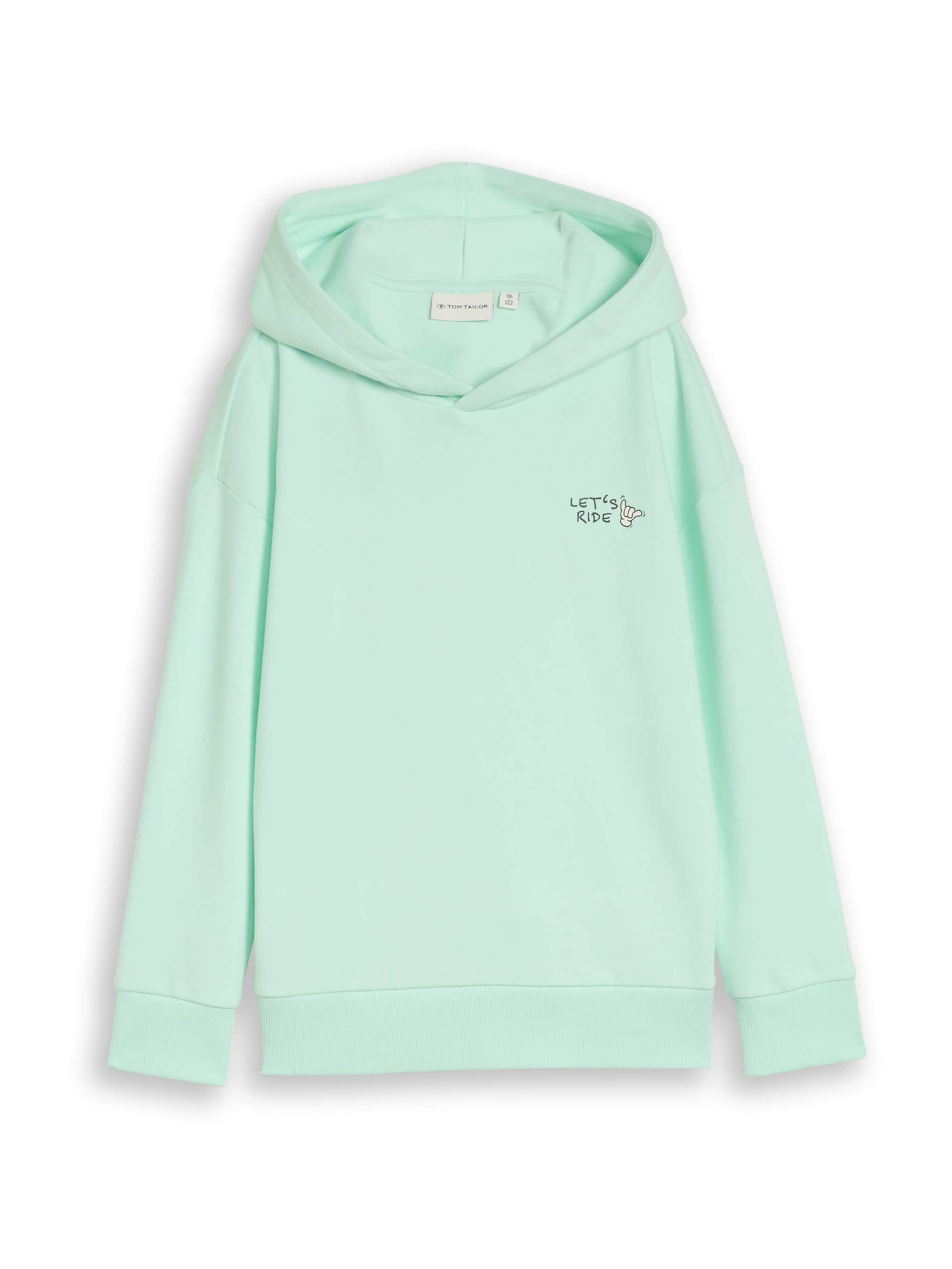 TOM TAILOR - Sudadera en verde: frente