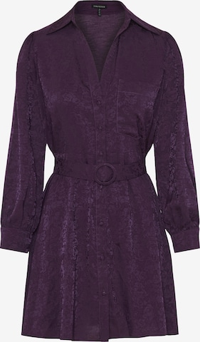 Funky BuddhaHaljina - ljubičasta boja: prednji dio