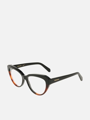 FERRAGAMO Zonnebril 'Ferragamo SF3046' in Zwart: voorkant
