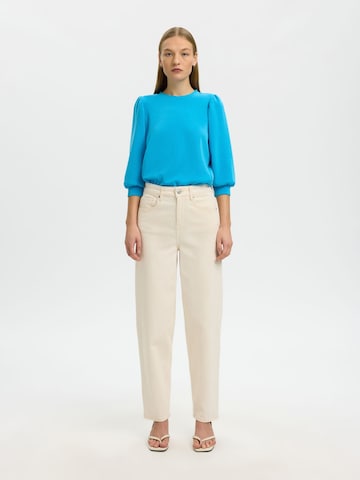 SELECTED Sweatshirt 'SLFTenny' in Blau