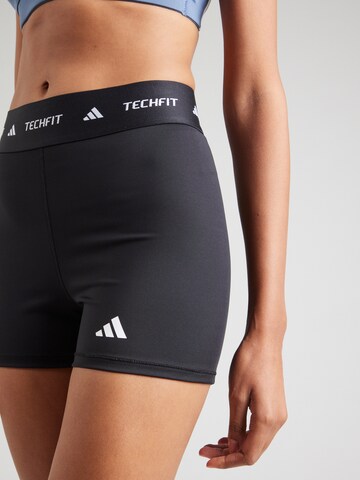 Skinny Pantalon de sport ADIDAS PERFORMANCE en noir