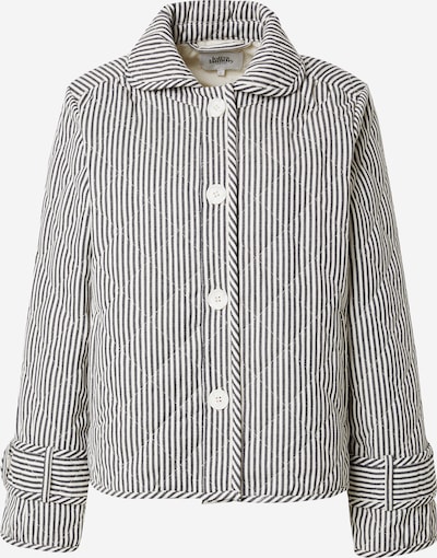 Lollys Laundry Prijelazna jakna 'Viola' u crna / bijela, Pregled proizvoda