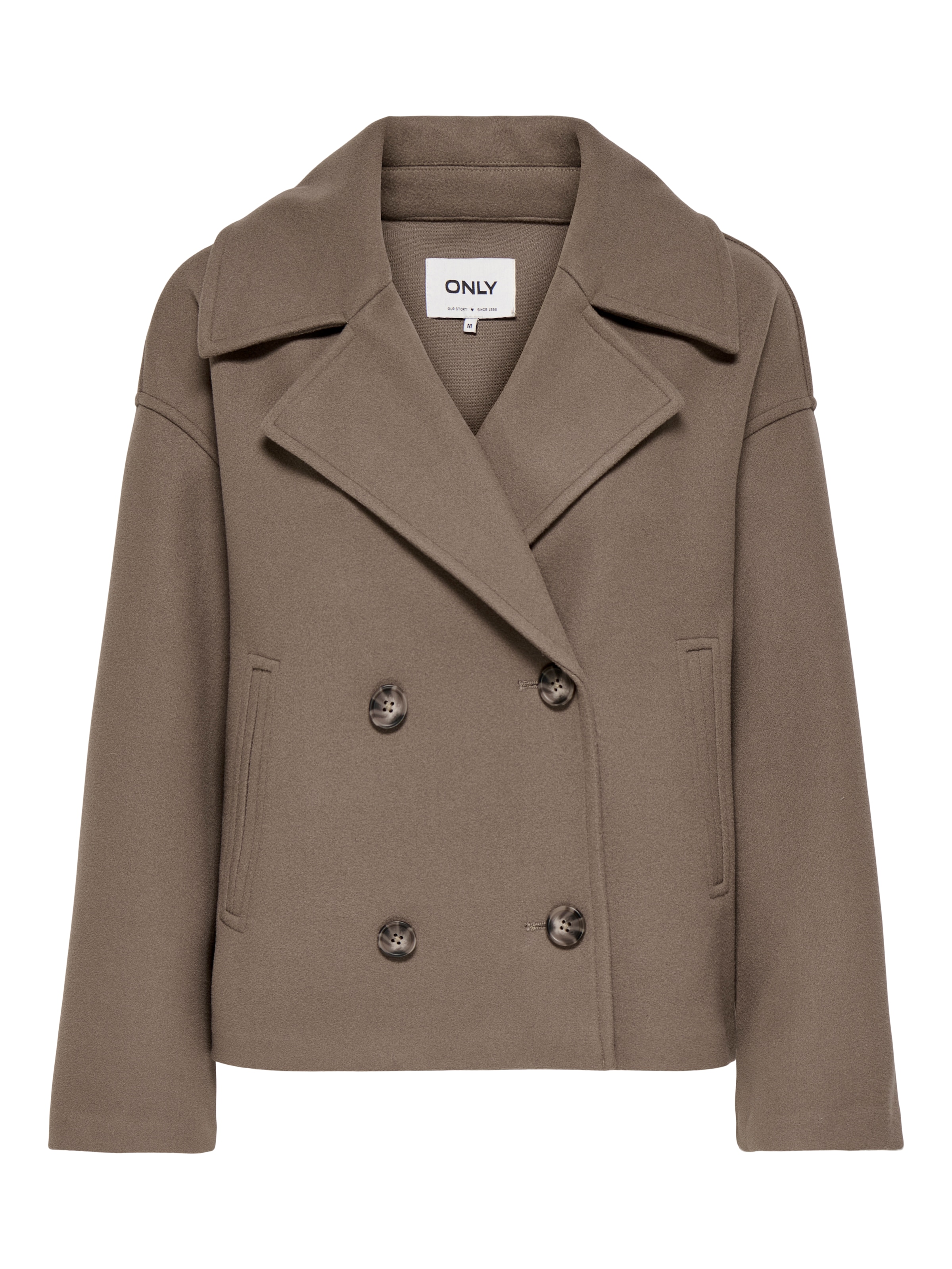 ONLY Jacke in Braun: Vorderseite