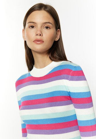 MYMO Knit dress in Mixed colours