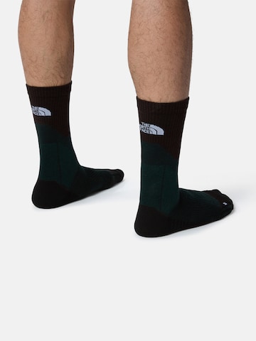 THE NORTH FACE Спортни чорапи 'HIKING CREW' в зелено