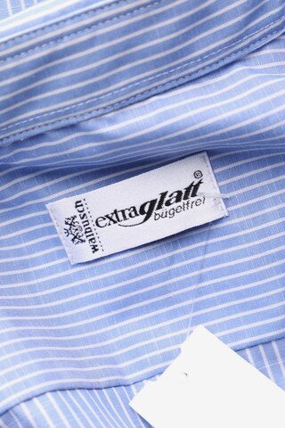 Walbusch Button Up Shirt in L in Blue