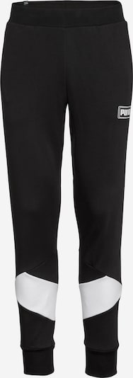 PUMA Sporthose 'REBEL' in schwarz / weiß, Produktansicht