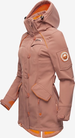 MARIKOO Weatherproof jacket 'Soulinaa' in Brown