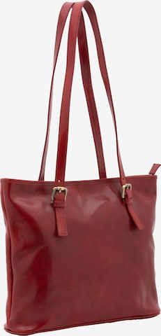 Borsa a spalla di Viola Castellani in rosso: frontale