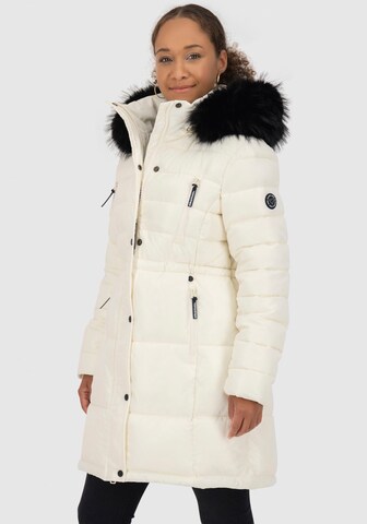 alife & kickin Winter Coat in White
