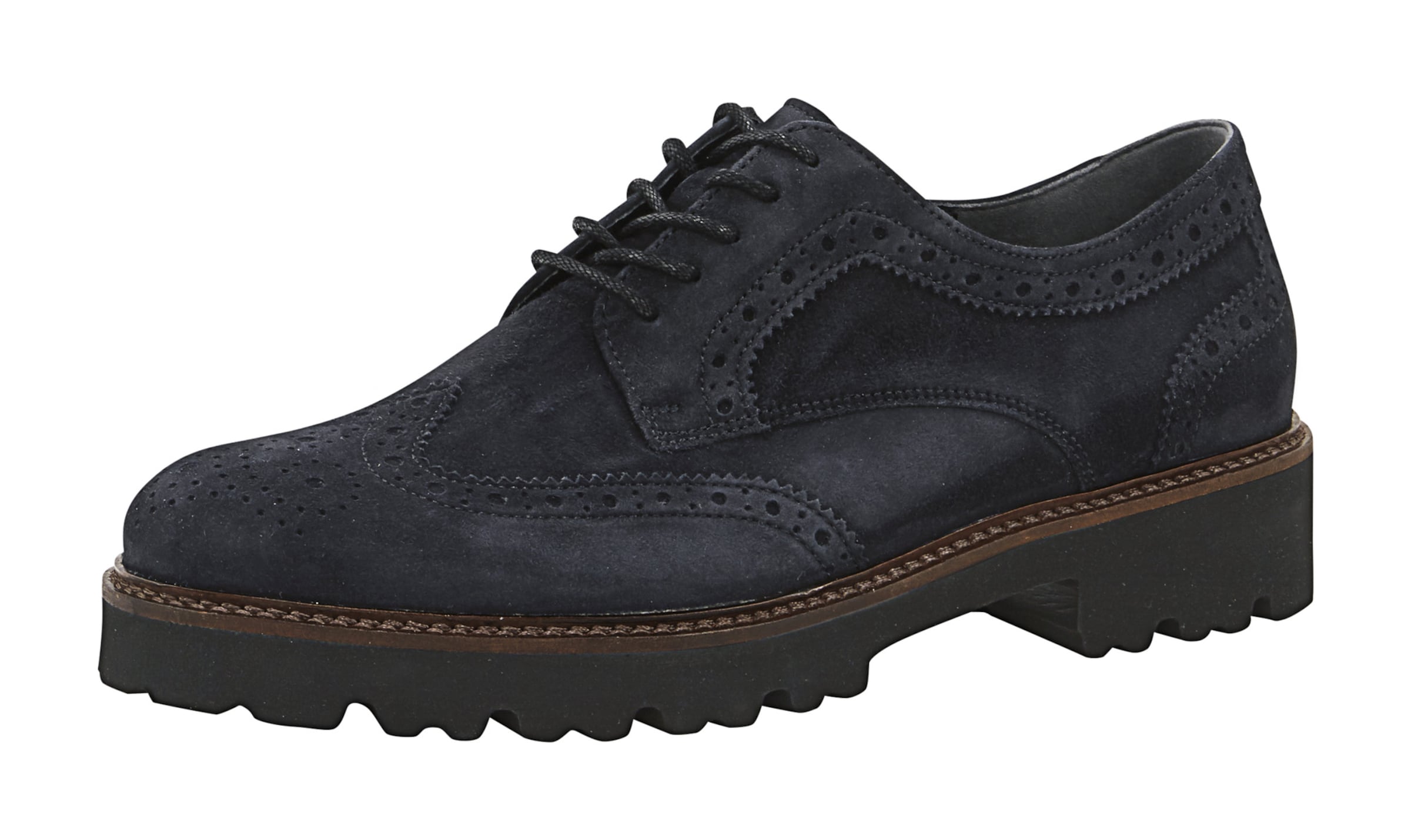 Scarpa stringata di GABOR in blu: frontale