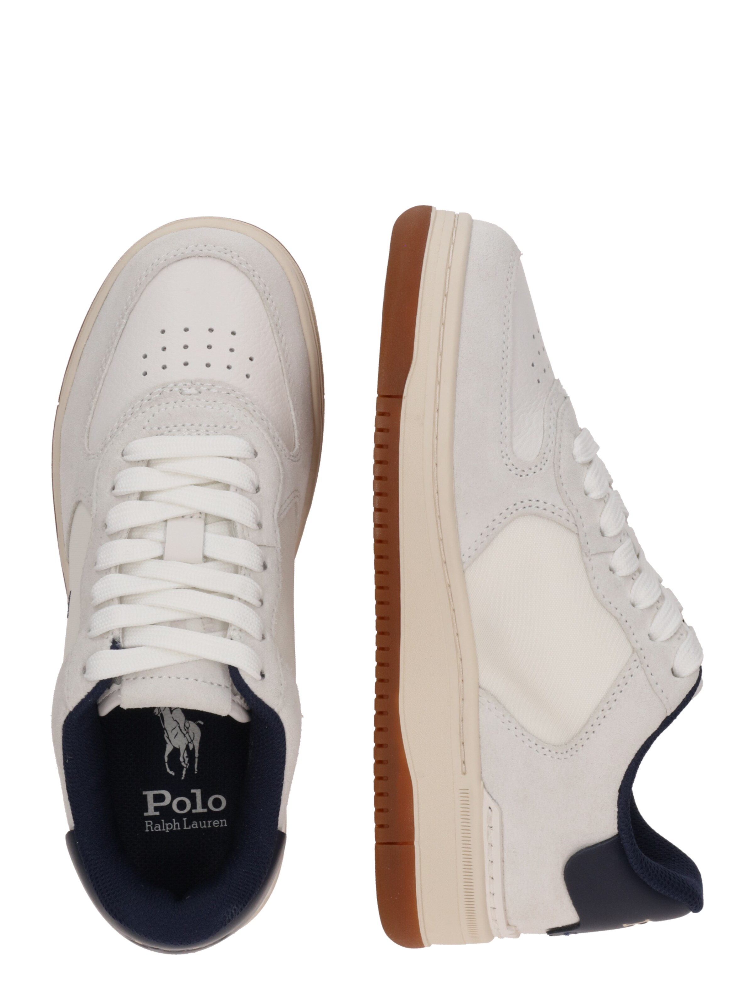 Polo Ralph Lauren Sneaker 'MASTERS CRT' in Weiß