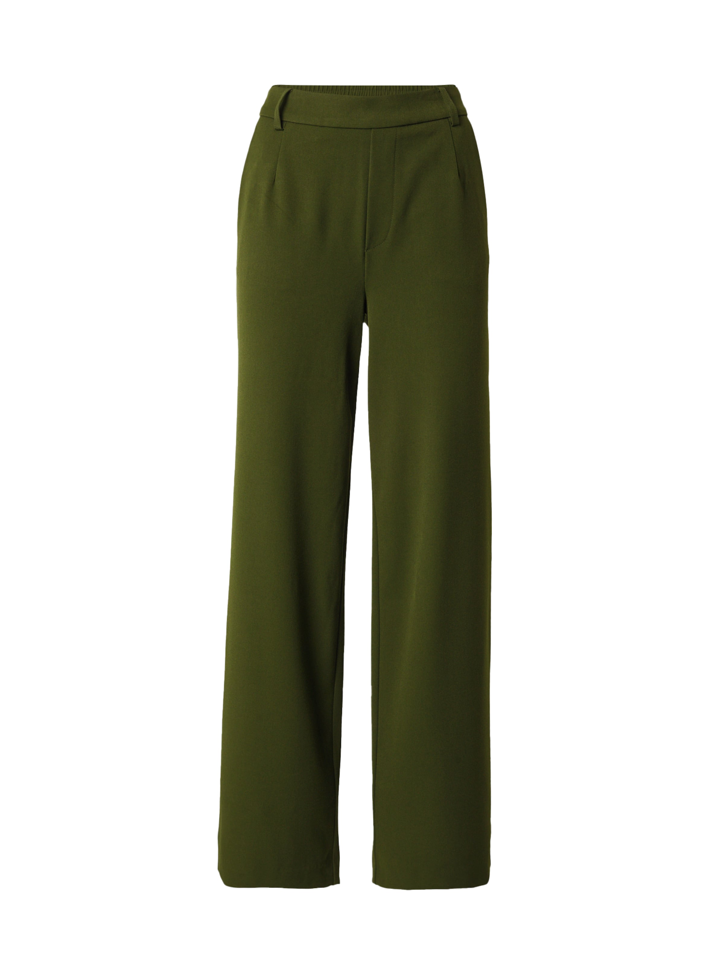 VILA Wide leg Trousers 'VIVARONE' in Green: front