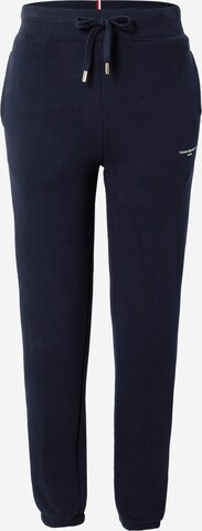 TOMMY HILFIGER Tapered Broek in Zwart: voorkant