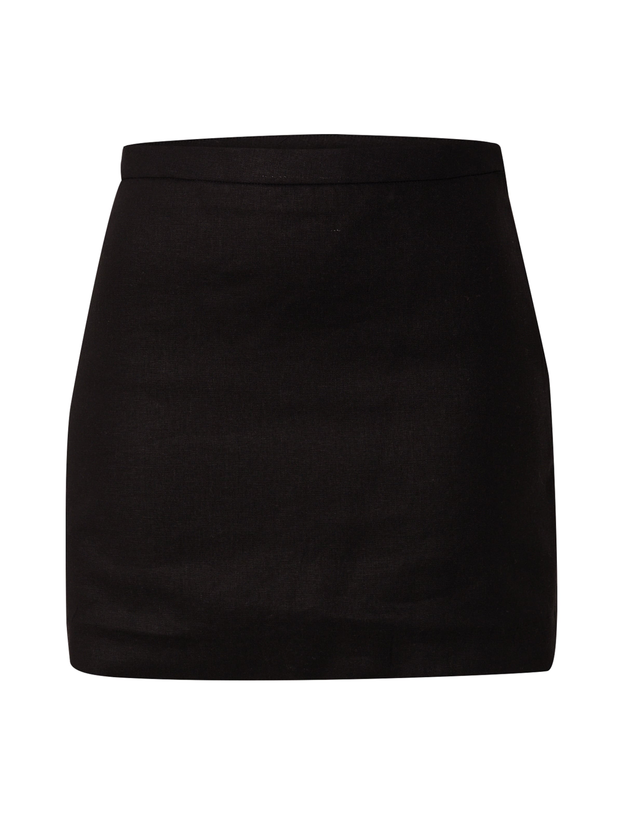 WEEKDAY Rock 'Milie' in Schwarz: Vorderseite