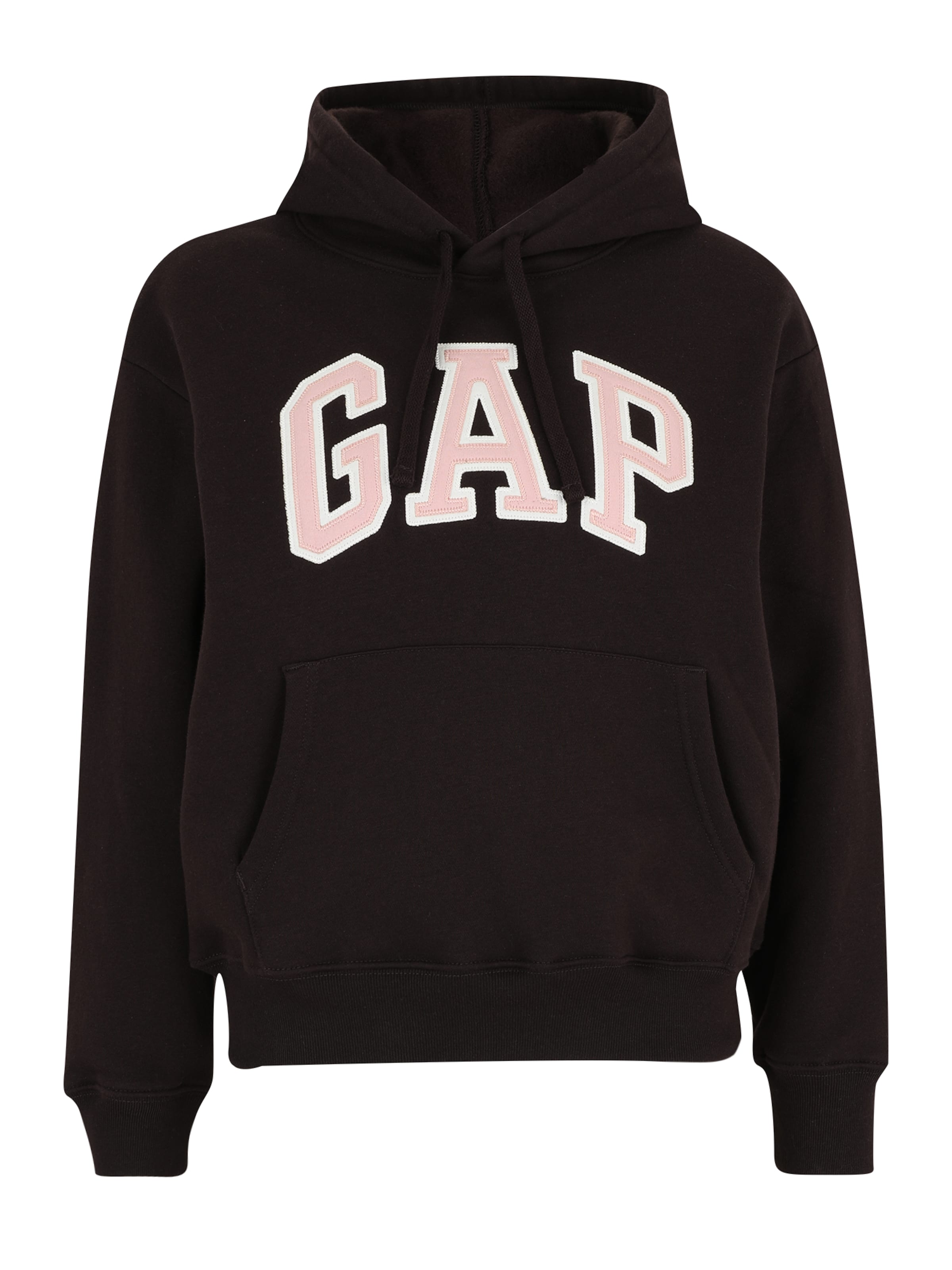 Sweat-shirt 'HERITAGE' Gap Petite en marron : devant