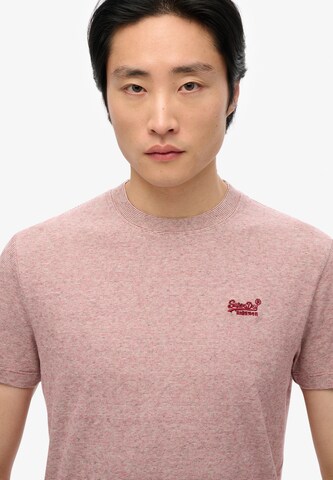 Superdry Shirt 'Essential' in Rood