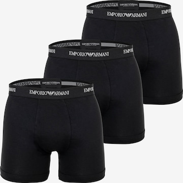 Emporio Armani Boxer shorts in Black: front