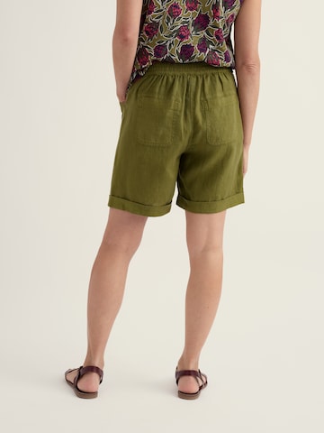 regular Pantaloni 'Penderleith' di Seasalt Cornwall in verde