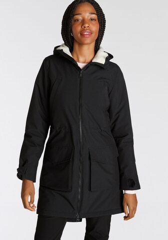 JACK WOLFSKIN Performance Jacket in Black: front