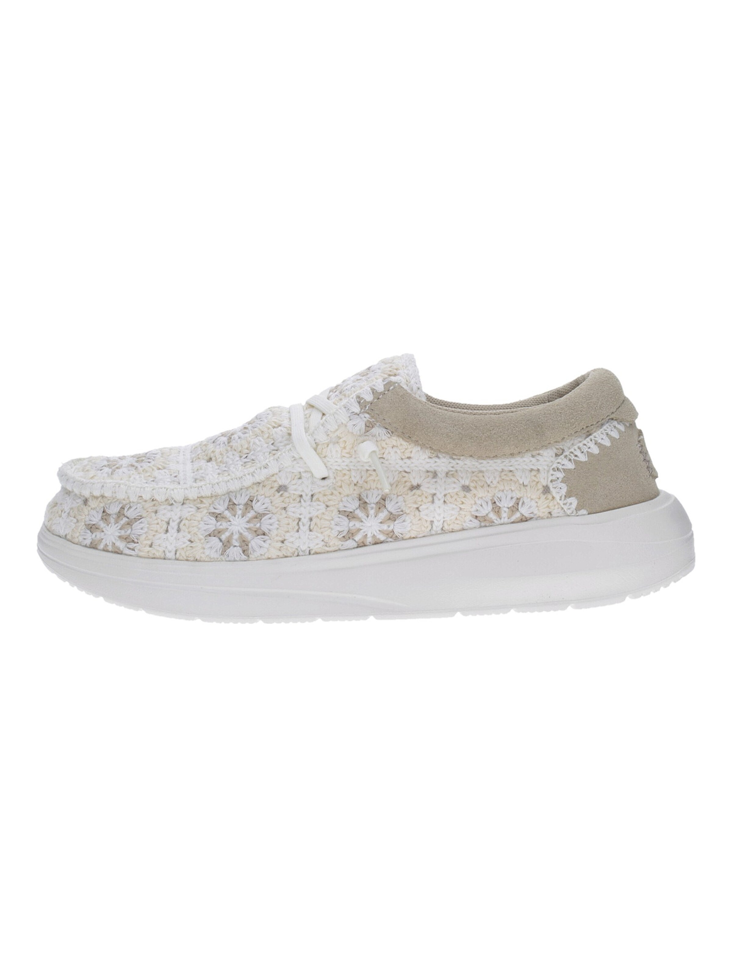 Mocassino 'Hey Dude Mocassino Wendy Comf Cottage Crochet' di HEY DUDE in beige: frontale