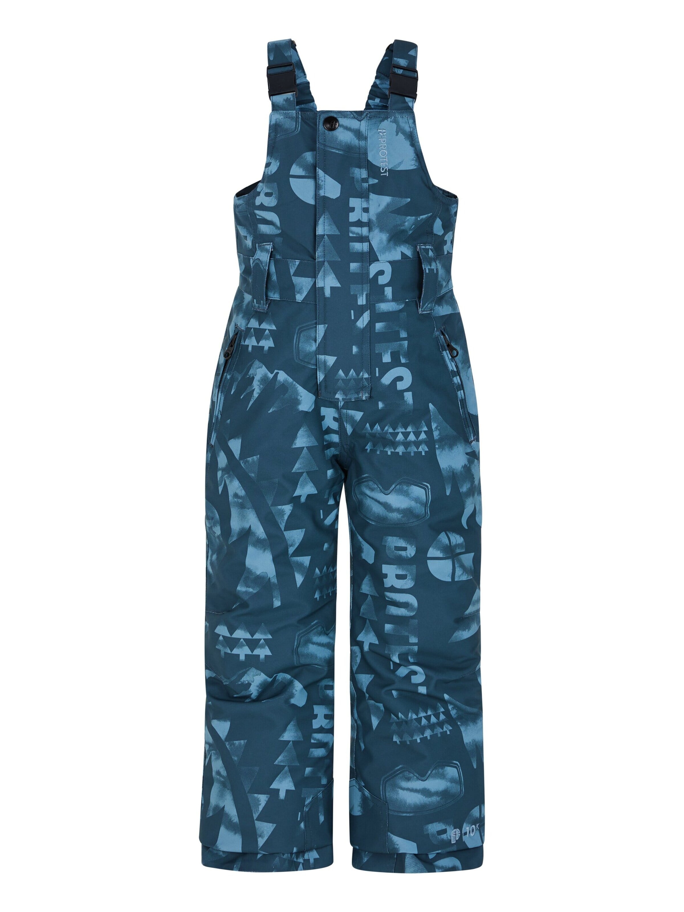 PROTEST Overall 'PRTSIMON TD' in Blue: front