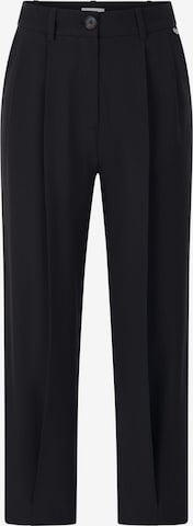 Rich & Royal Zúžený strih Nohavice s pukmi - Čierna: predná strana