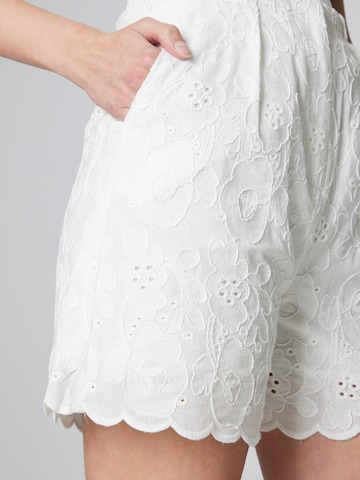 regular Pantaloni 'Roxane' di Guido Maria Kretschmer Women in bianco