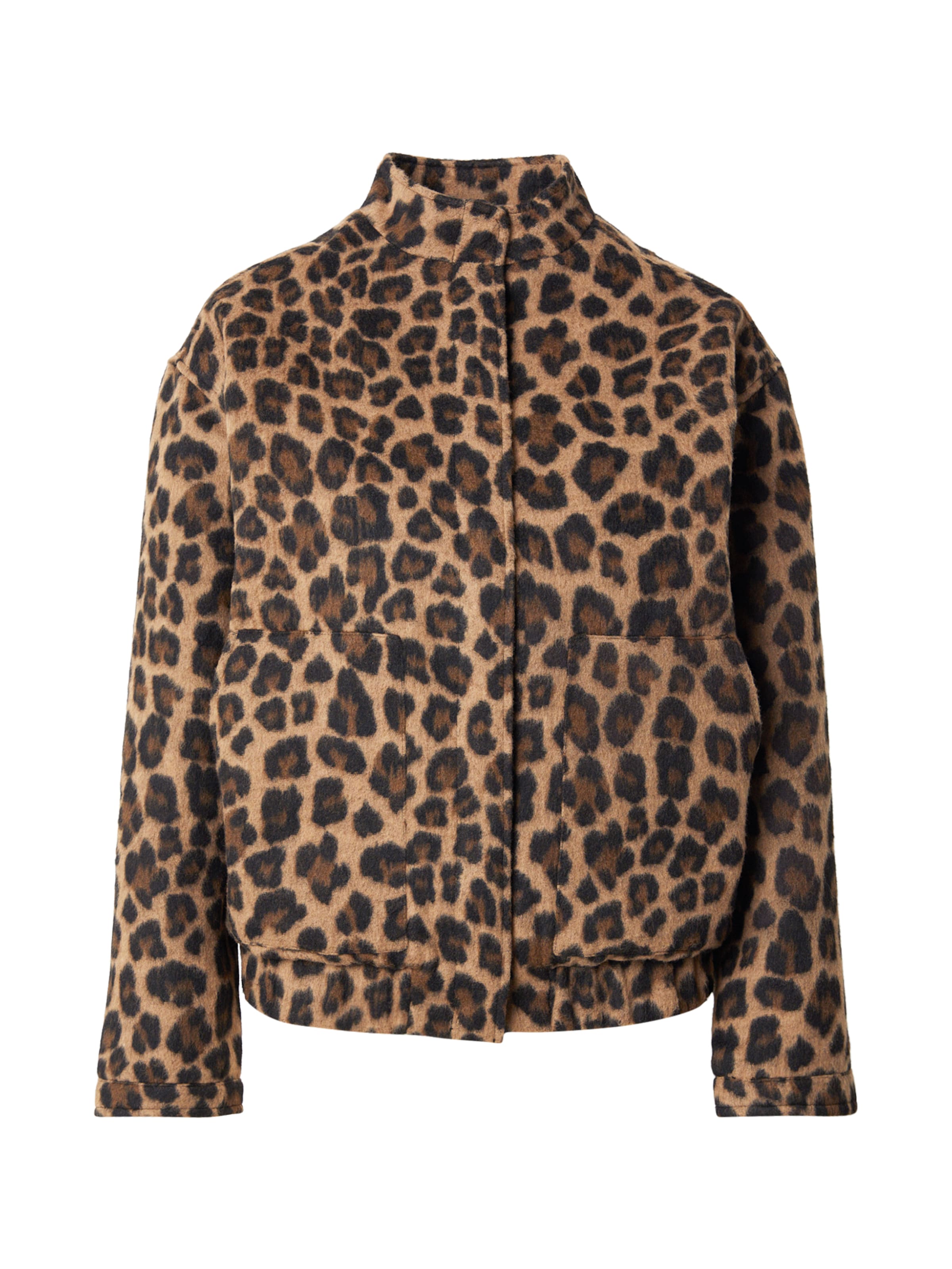 Soyaconcept Φθινοπωρινό και ανοιξιάτικο μπουφάν 'SARAKI 1' σε μπεζ: μπροστά