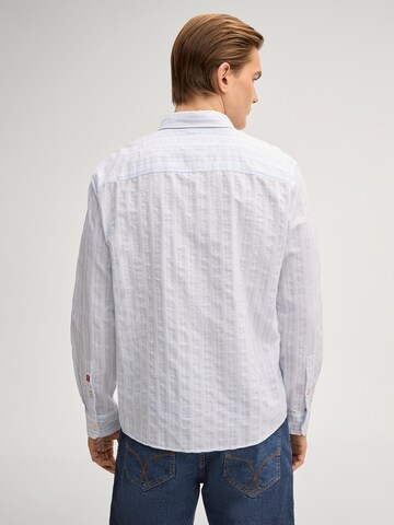 JOOP! Jeans Regular fit Button Up Shirt 'Heli' in White