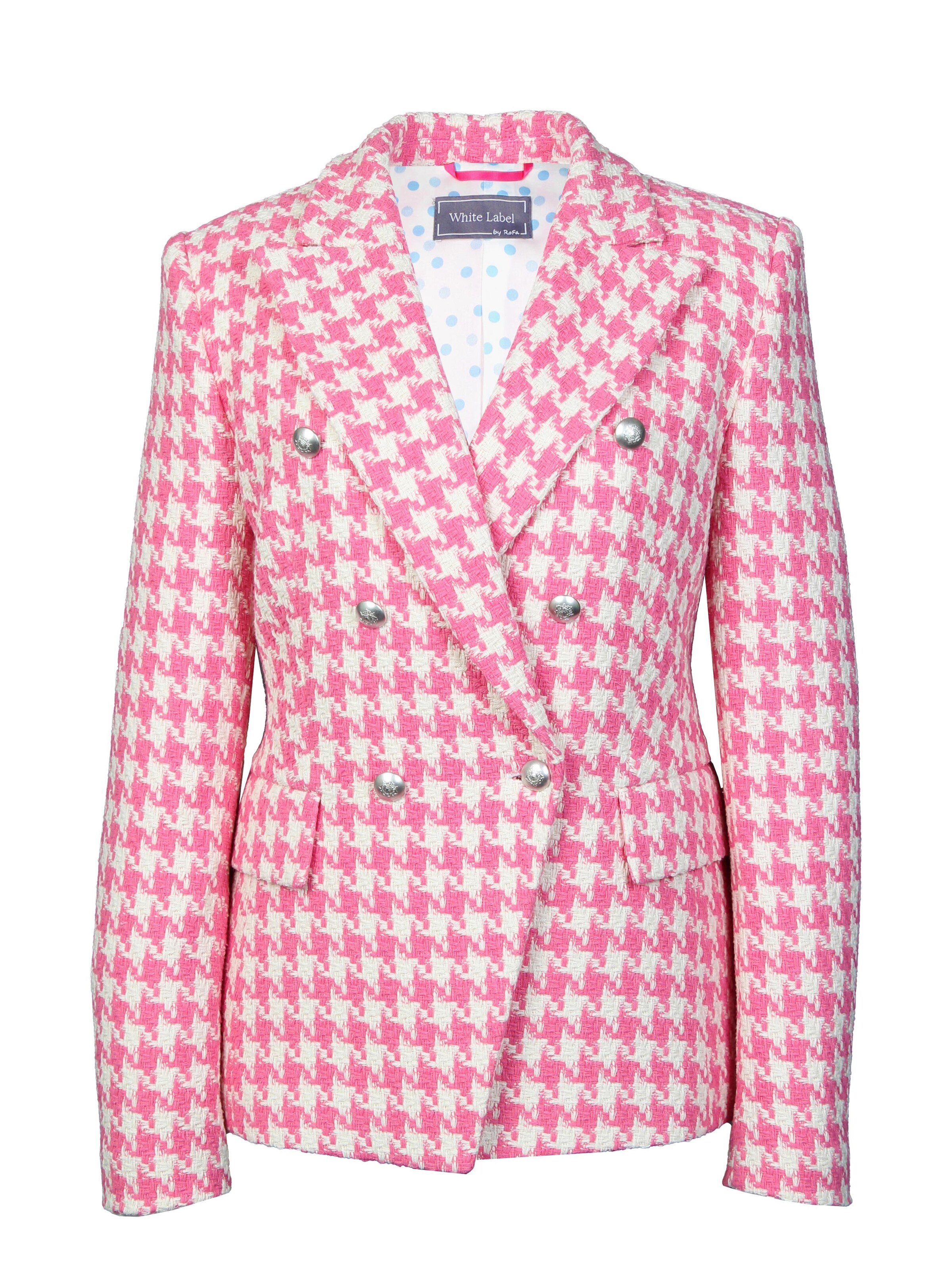 White Label by RoFa Blazer in Pink: front