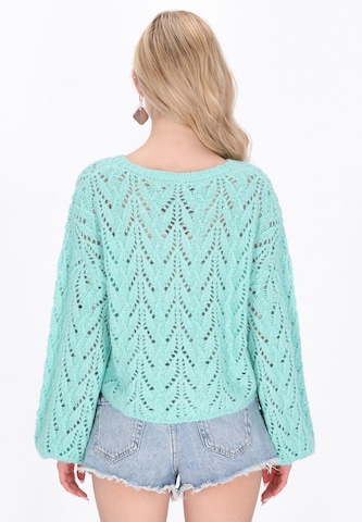 Cardigan IZIA en bleu
