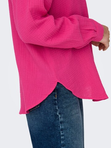 JDY Bluse 'Theis' in Pink