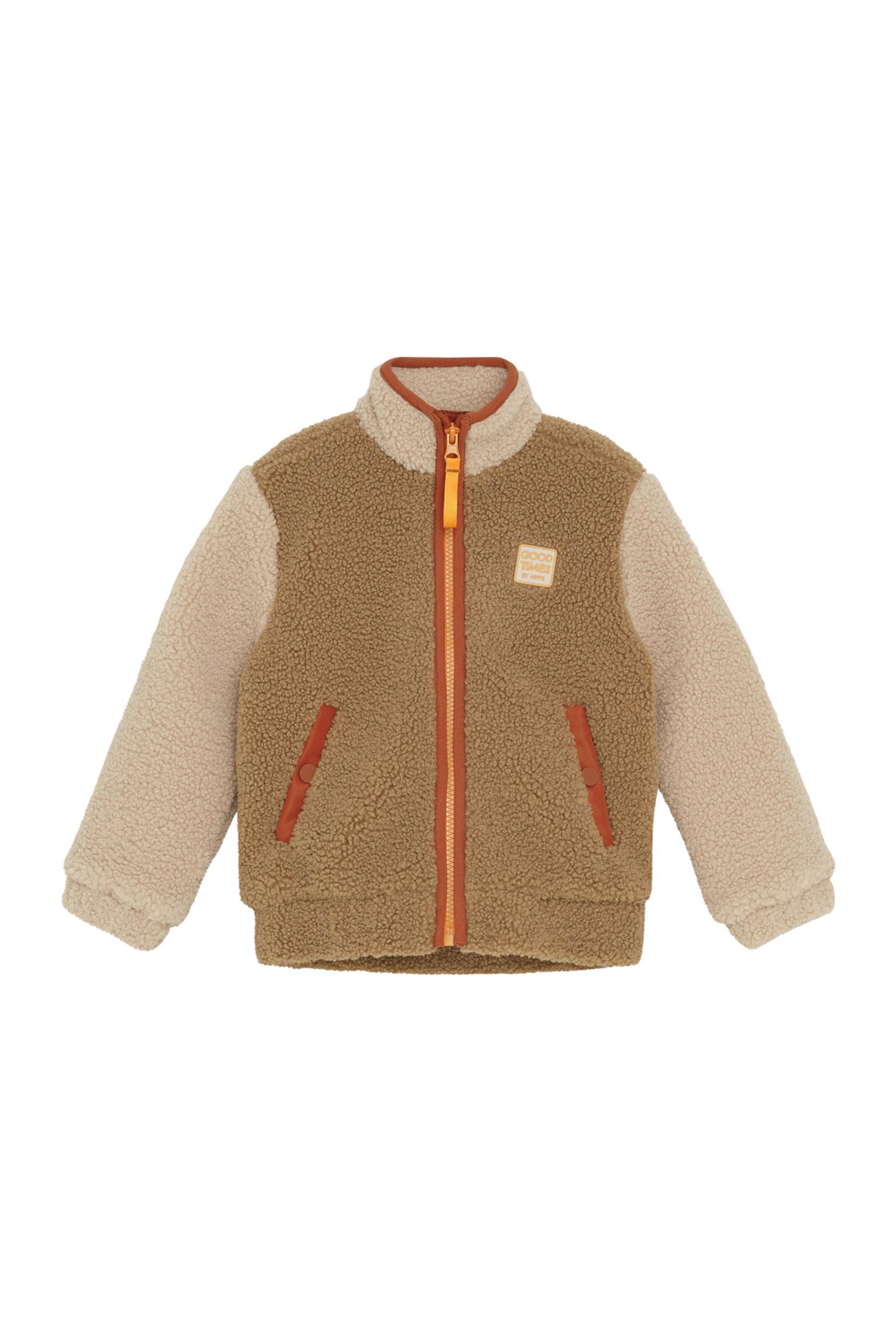 Noppies Winterjas 'Ranson' in Bruin: voorkant