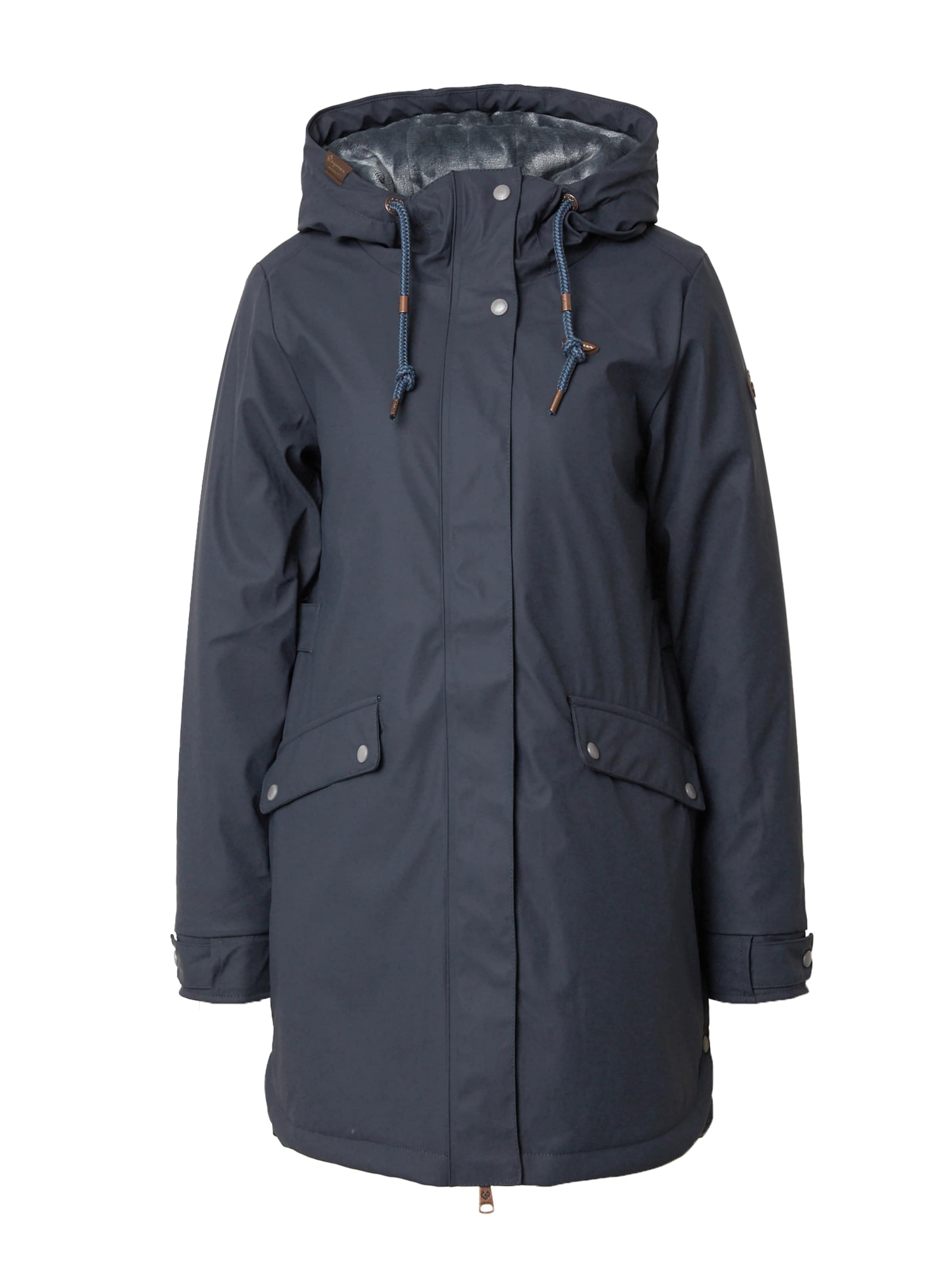 Ragwear Funkčná bunda 'Tinsley' - Modrá: predná strana