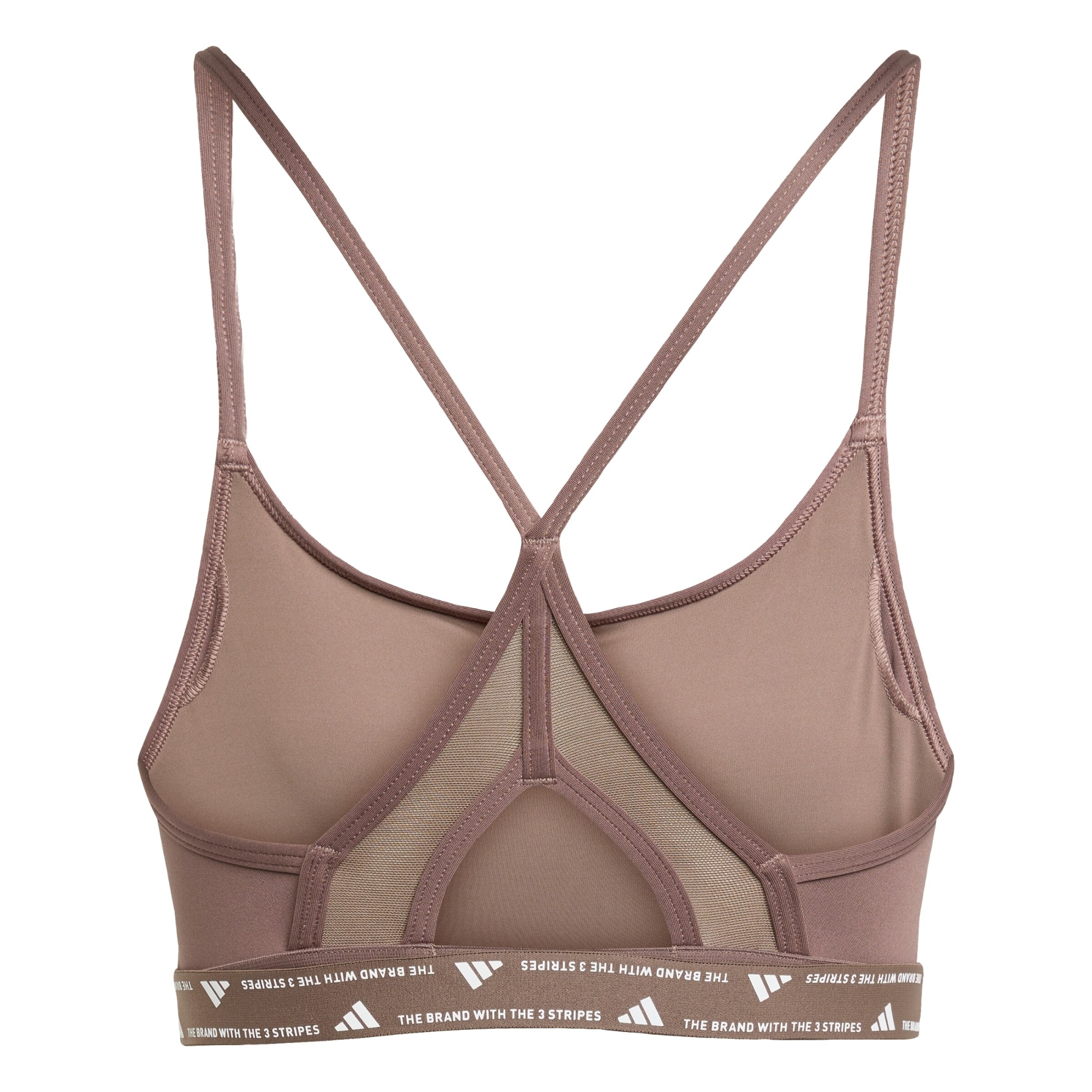 Bustieră Sutien sport 'Aeroreact' de la ADIDAS PERFORMANCE pe maro