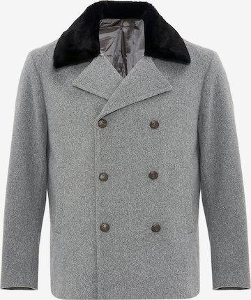 Manteau mi-saison 'Katmandu' Antioch en gris : devant