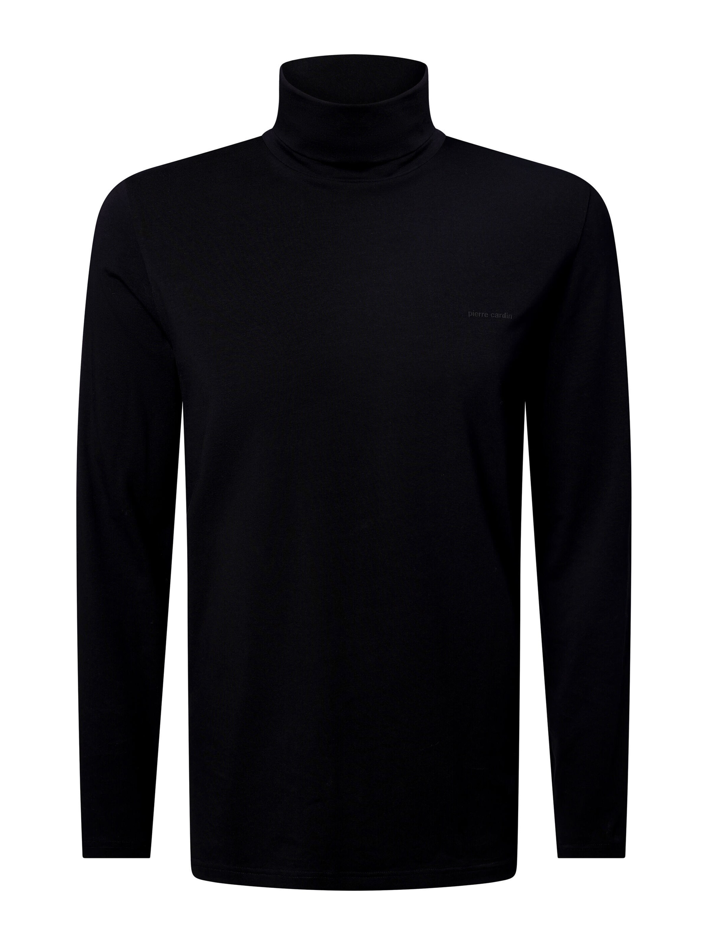 PIERRE CARDIN Shirt in Zwart: voorkant