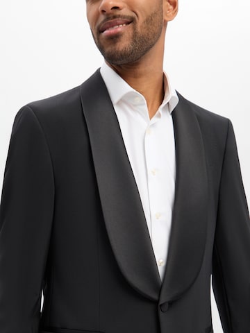 BOSS Regular Fit Sakko 'Jasper Tux' in Schwarz