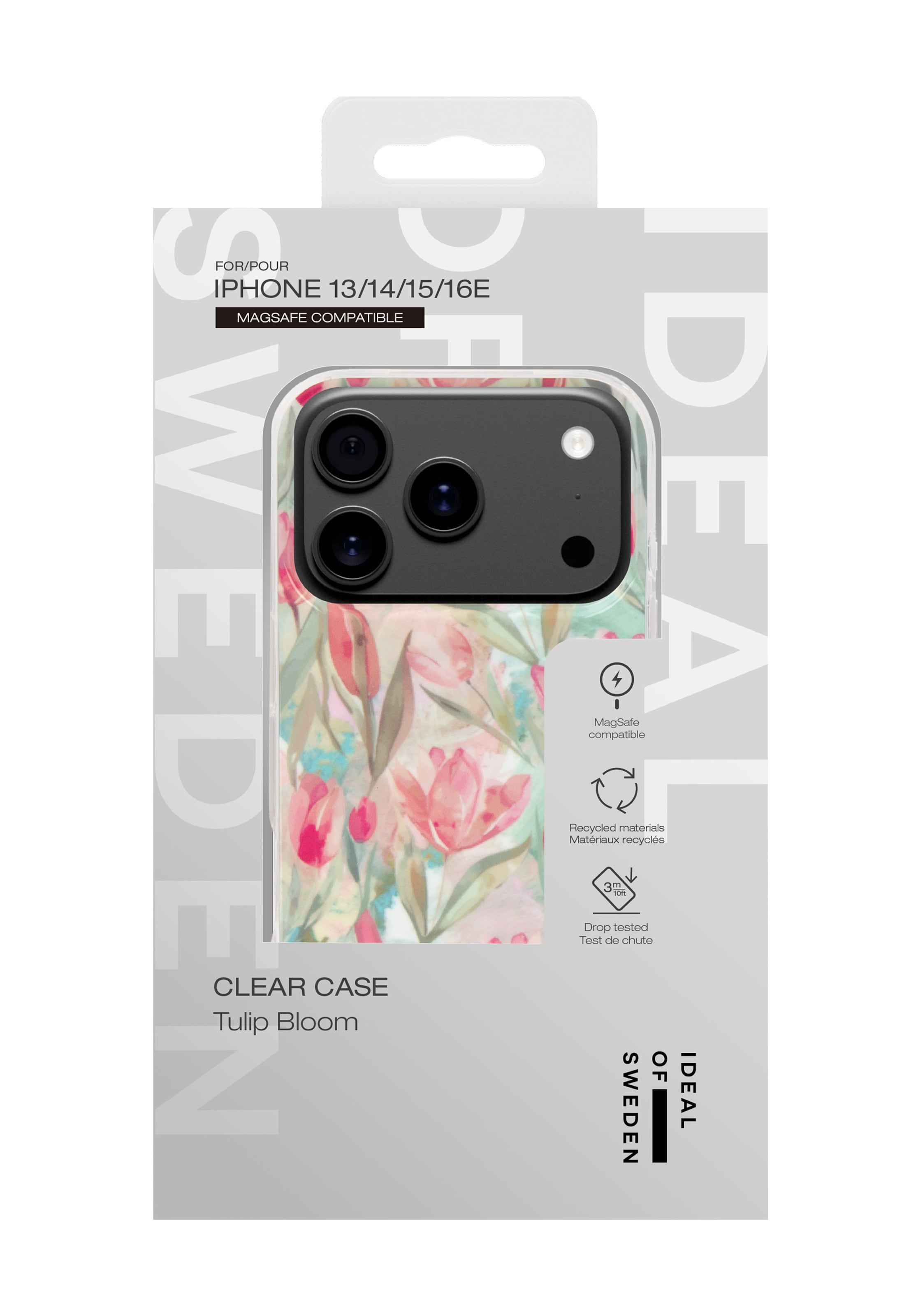 Custodia per smartphone 'iPhone 13/14/15/16E' di iDeal of Sweden in verde