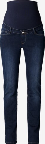 Esprit Maternity Tapered Jeans in Blue: front