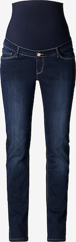 Esprit Maternity Tapered Jeans in Blue: front