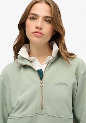 Superdry Sweatshirt 'Essential' in Green