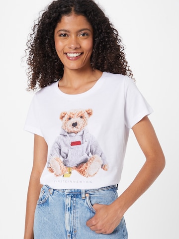 T-shirt EINSTEIN & NEWTON en blanc : devant