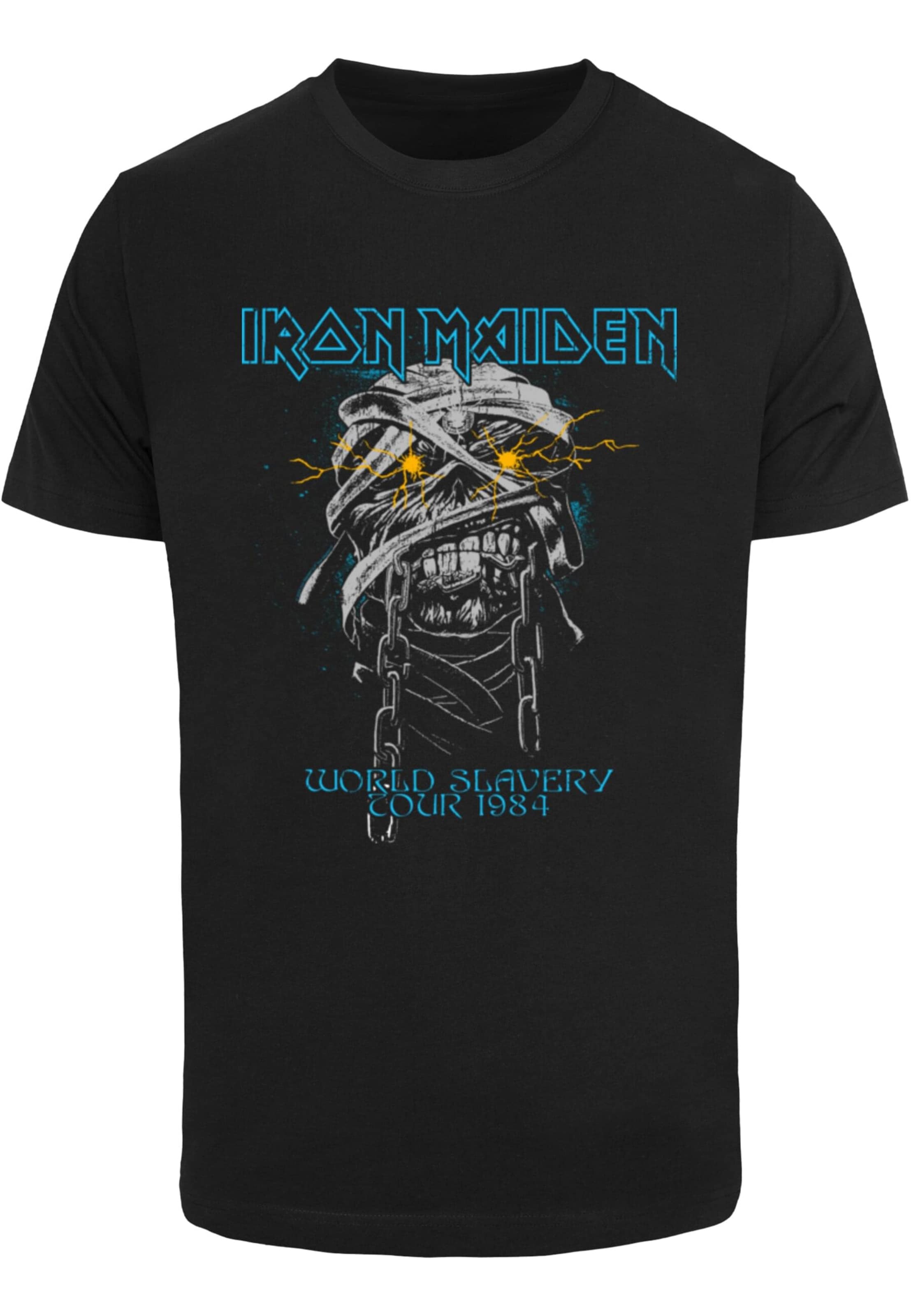 T-Shirt 'Powerslave - Head Mummy' Merchcode en noir : devant