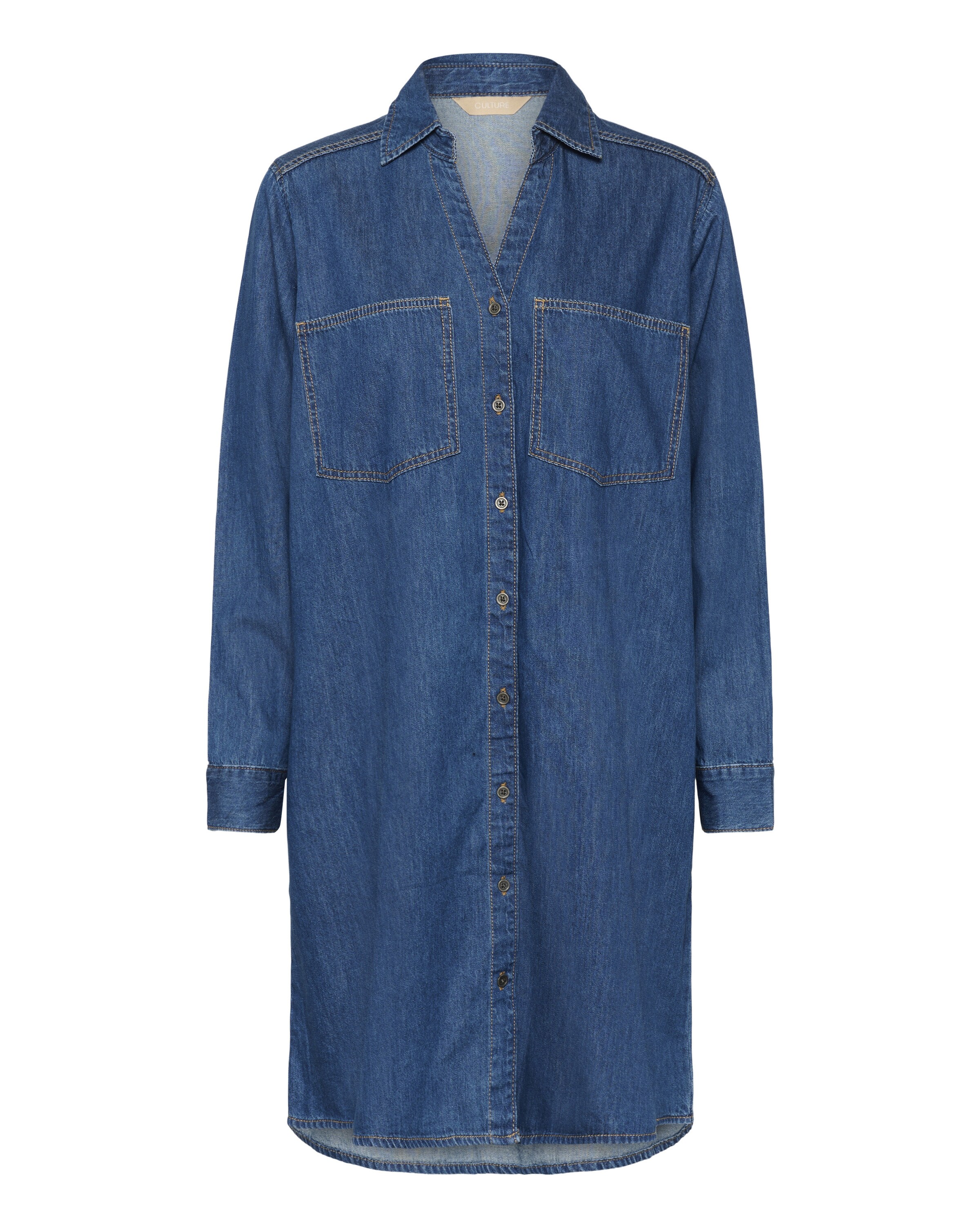 CULTURE Blusekjole 'CUmola Arpa' i blå, Produktvisning