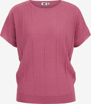 WE Fashion Sweter w kolorze różowy: przód